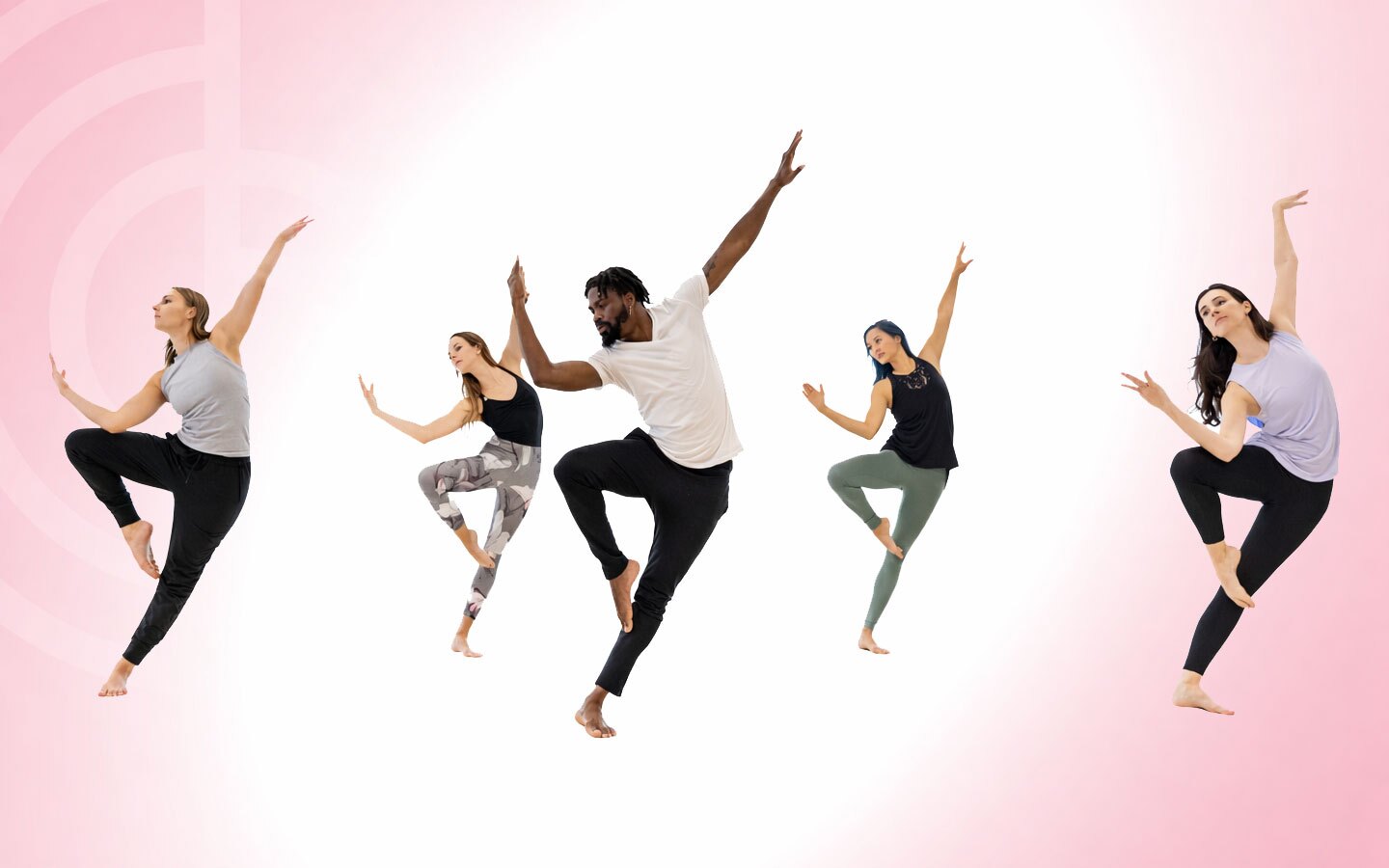 CityDance Studios contemporary dance class