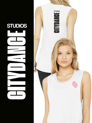Studios “Seasons of Love” Adult Flow Muscle Tank